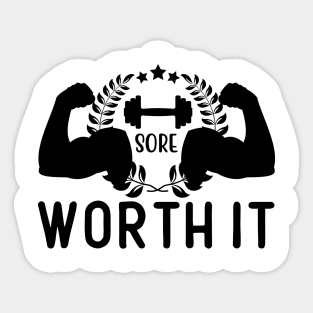 sore worthit Sticker